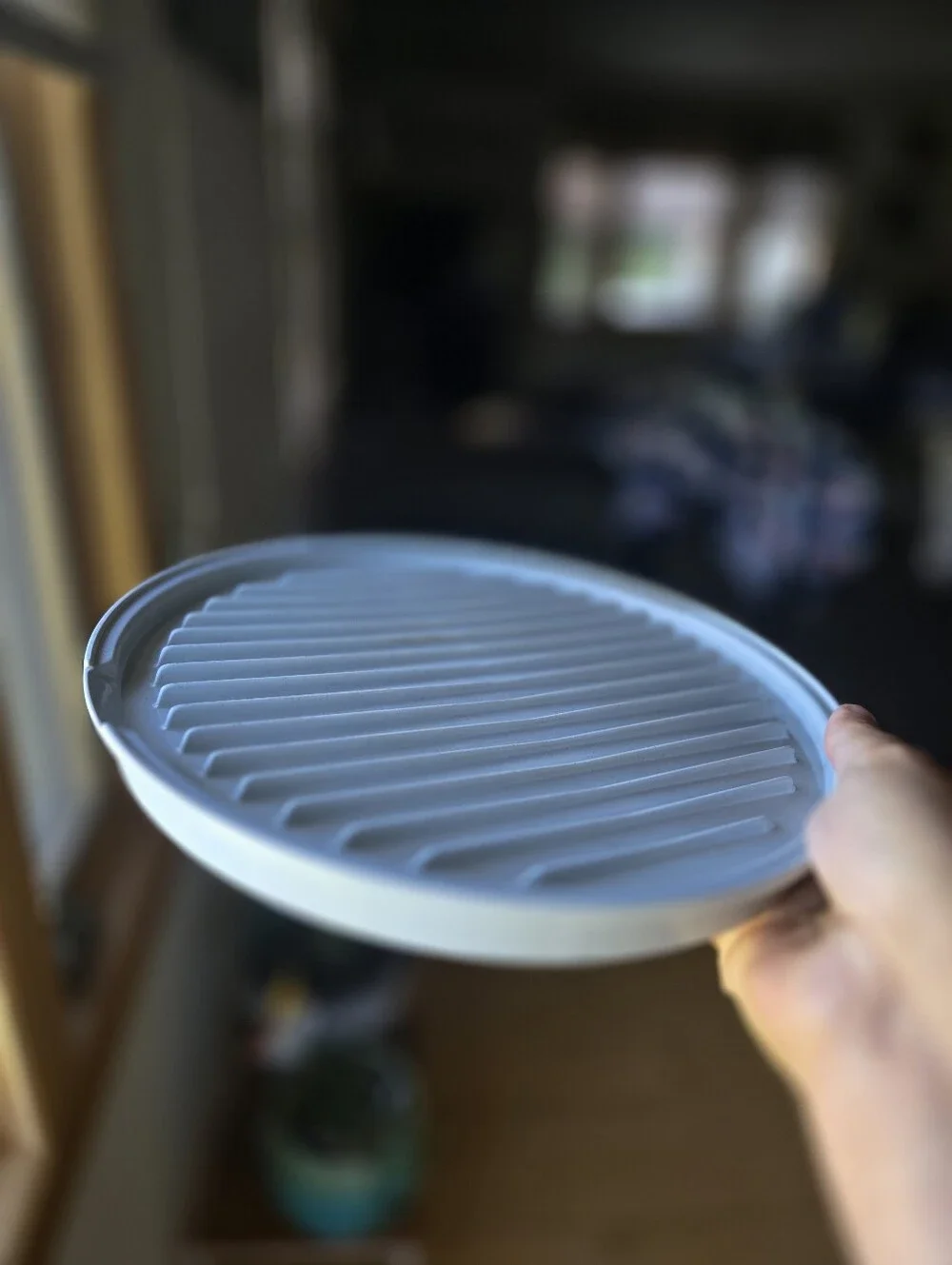 Round Bacon Microwave Grill
